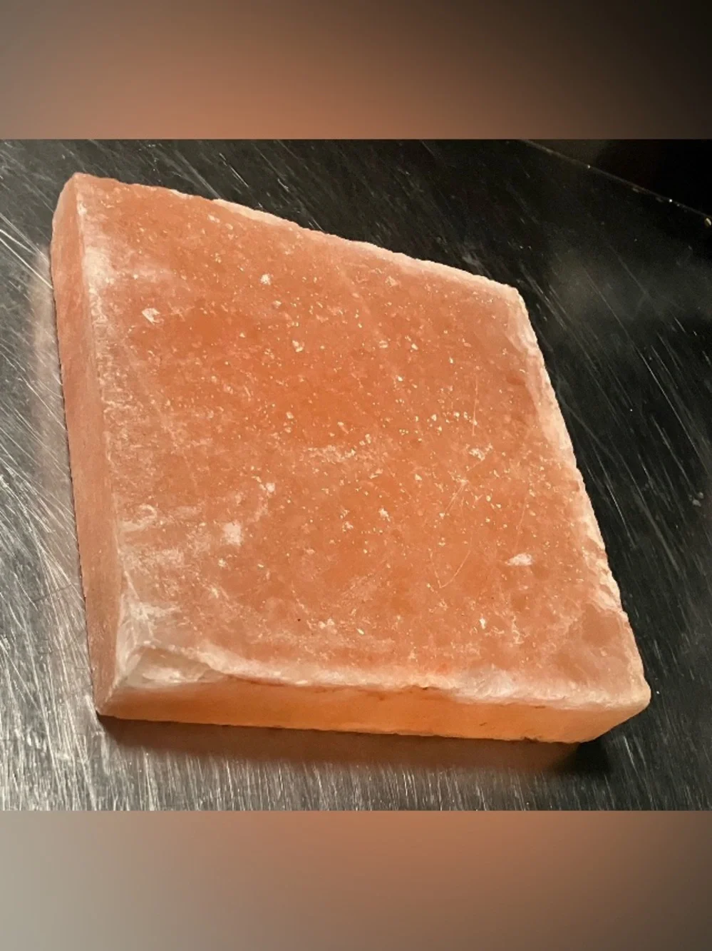 Himalayan Salt Serving Block - Pink Salt Plateau for Cooking & Serving